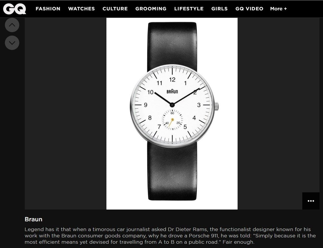 GQ Watch Guide 2016