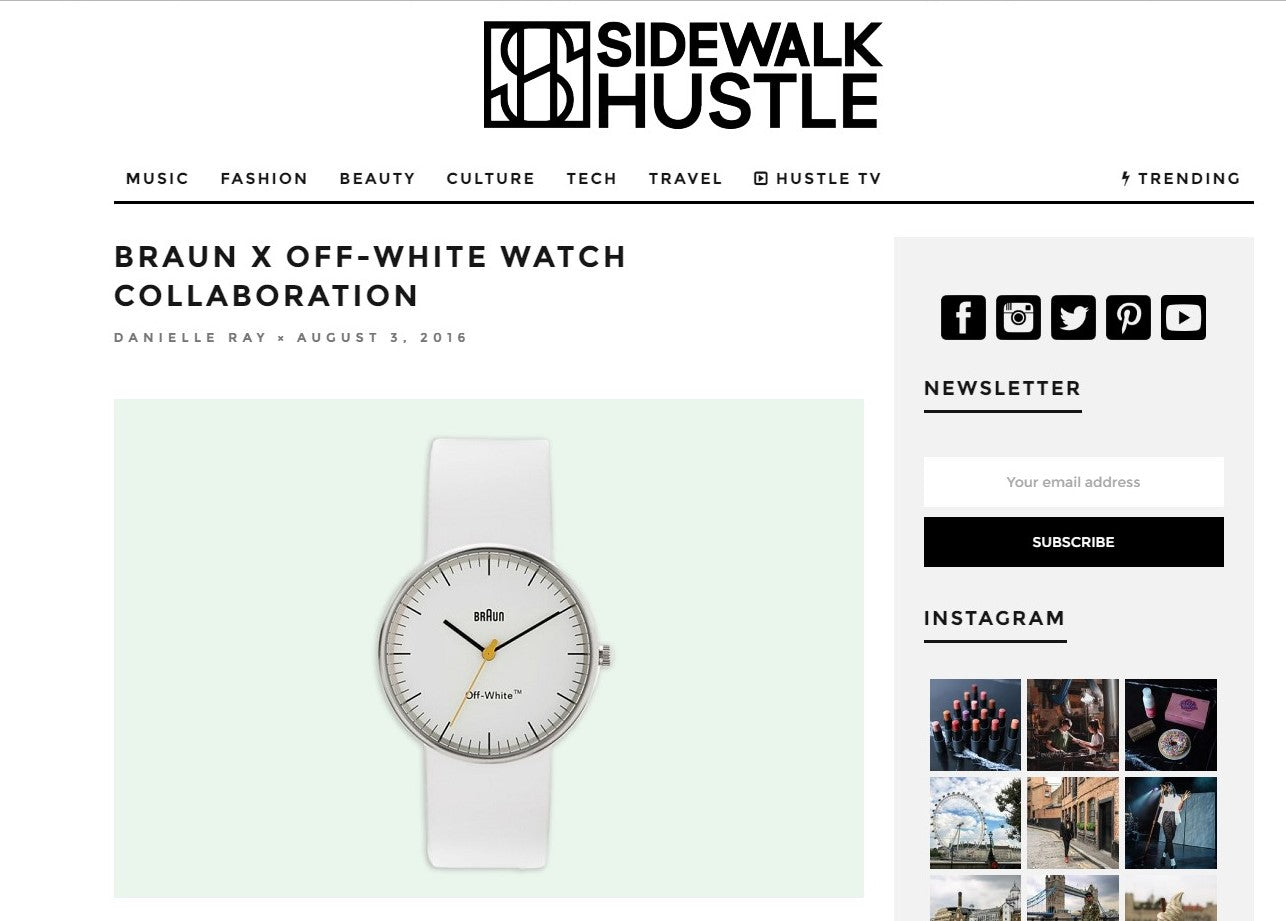 Braun x Off-White Collaboration