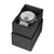 BN0299 Braun gents step counter watch - white dial and black silicone strap