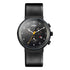 BN0035 Braun gents classic chronograph watch - black dial and black leather strap