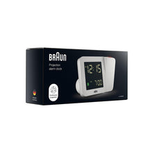 BC15 Braun digital projection alarm clock - white