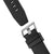 BN0299 Braun gents step counter watch - white dial and black silicone strap