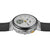 BN0299 Braun gents step counter watch - white dial and black silicone strap