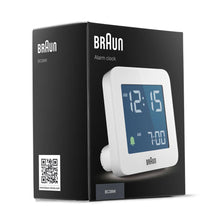 BC09 Braun digital alarm clock - white