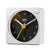 BC02X Braun Classic Analogue Travel Alarm Clock - White/Black