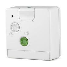 BC02X Braun classic analogue travel alarm clock - white