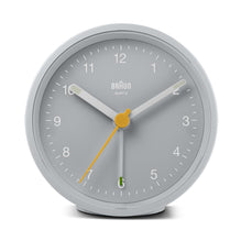 BC12 Braun classic analogue alarm clock - grey