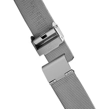 BN0211 Braun gents classic slim watch - black dial and silver mesh bracelet