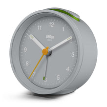 BC12 Braun classic analogue alarm clock - grey
