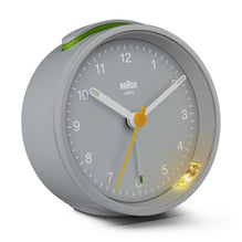 BC12 Braun classic analogue alarm clock - grey