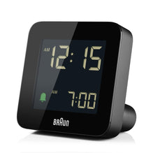 BC09 Braun digital alarm clock - black