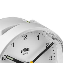 BC01 Braun classic analogue alarm clock - white