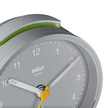 BC12 Braun classic analogue alarm clock - grey