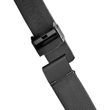 BN0211 Braun gents classic slim watch - black dial and black mesh bracelet