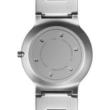 BN0211 Braun gents classic slim watch - white dial and stainless steel bracelet