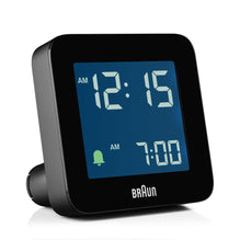 BC09 Braun digital alarm clock - black